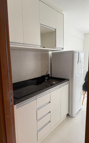 Studio para alugar com 30m², 1 quarto e sem vaga Studio para alugar com 30m², 1 quarto e sem vagaCozinha