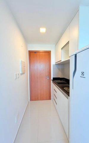 Studio para alugar com 30m², 1 quarto e sem vaga Studio para alugar com 30m², 1 quarto e sem vagaCozinha