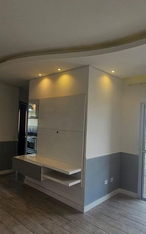 Apartamento para alugar com 74m², 2 quartos e 1 vaga Apartamento para alugar com 74m², 2 quartos e 1 vagaSala