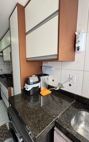 Apartamento à venda com 56m², 2 quartos e 1 vaga Apartamento à venda com 56m², 2 quartos e 1 vagaÁrea de Serviço