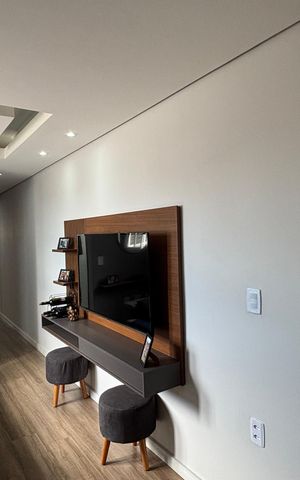 Apartamento à venda com 56m², 2 quartos e 1 vaga Apartamento à venda com 56m², 2 quartos e 1 vagaSala - Sala de Jantar.