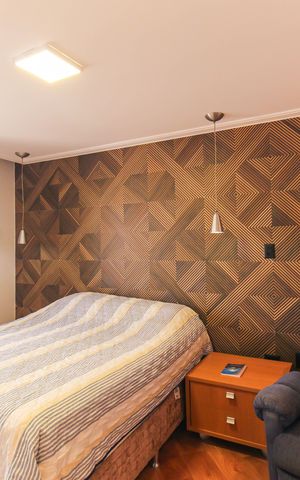 Apartamento à venda com 107m², 3 quartos e 2 vagasQuarto 2 - Suíte