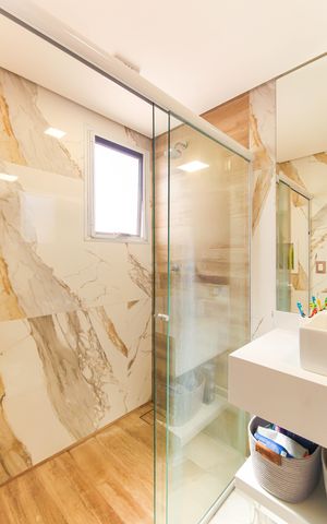 Apartamento à venda com 107m², 3 quartos e 2 vagasBanheiro da Suíte 2
