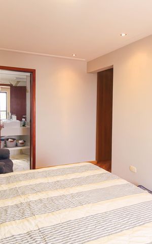 Apartamento à venda com 107m², 3 quartos e 2 vagasQuarto 2 - Suíte