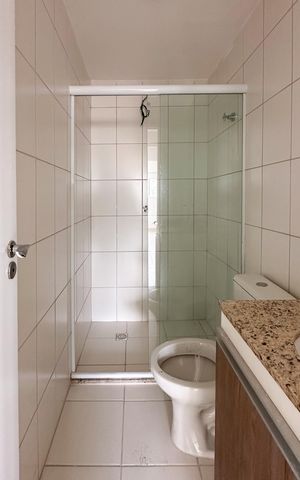 Apartamento à venda com 69m², 2 quartos e 2 vagas Apartamento à venda com 69m², 2 quartos e 2 vagasBanheiro Social