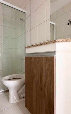 Apartamento à venda com 69m², 2 quartos e 2 vagas Apartamento à venda com 69m², 2 quartos e 2 vagasBanheiro Social