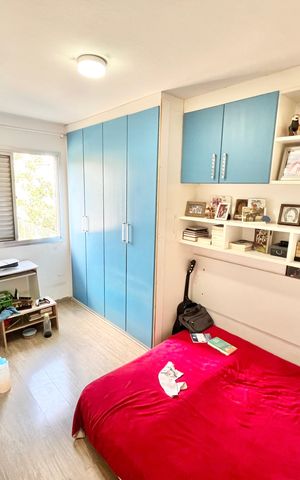 Apartamento à venda com 100m², 3 quartos e 1 vaga Apartamento à venda com 100m², 3 quartos e 1 vagaQuarto 3