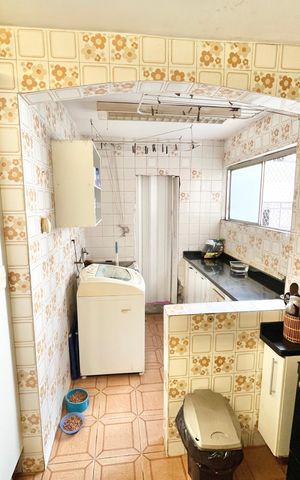 Apartamento à venda com 100m², 3 quartos e 1 vaga Apartamento à venda com 100m², 3 quartos e 1 vagaCozinha e Área de Serviço