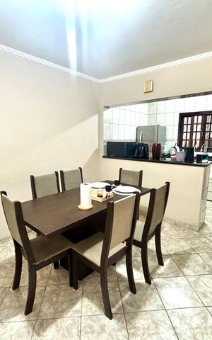 Casa à venda com 125m², 2 quartos e 2 vagas Casa à venda com 125m², 2 quartos e 2 vagasSala de Jantar