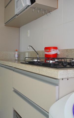 Apartamento à venda com 49m², 2 quartos e 1 vaga Apartamento à venda com 49m², 2 quartos e 1 vagaCozinha e Área de Serviço
