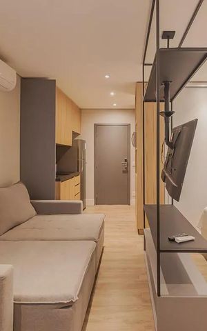 Apartamento à venda com 31m², 1 quarto e 1 vaga Apartamento à venda com 31m², 1 quarto e 1 vagaSala/quarto