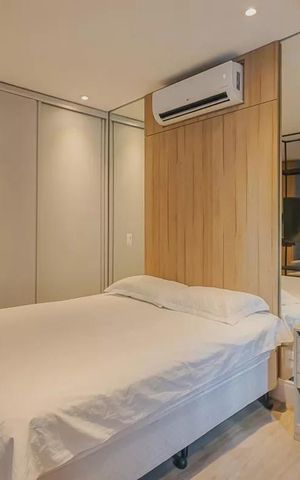Apartamento à venda com 31m², 1 quarto e 1 vaga Apartamento à venda com 31m², 1 quarto e 1 vagaQuarto