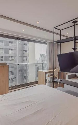 Apartamento à venda com 31m², 1 quarto e 1 vaga
