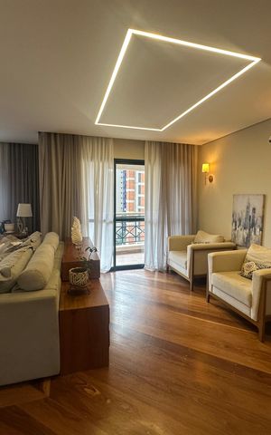 Apartamento à venda com 94m², 2 quartos e 2 vagas Apartamento à venda com 94m², 2 quartos e 2 vagasSala
