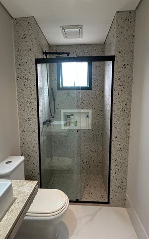 Apartamento à venda com 94m², 2 quartos e 2 vagas Apartamento à venda com 94m², 2 quartos e 2 vagasBanheiro