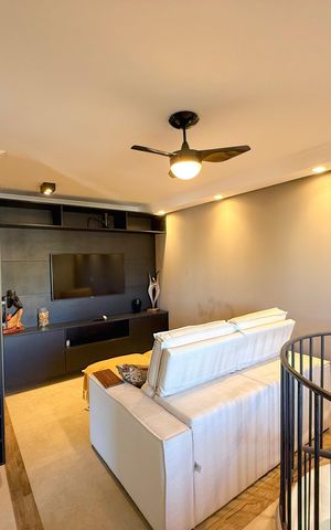 Apartamento à venda com 120m², 2 quartos e 2 vagas Apartamento à venda com 120m², 2 quartos e 2 vagasSala