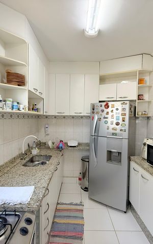 Apartamento à venda com 120m², 2 quartos e 2 vagas Apartamento à venda com 120m², 2 quartos e 2 vagasCozinha
