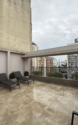 Studio à venda com 41m², 1 quarto e sem vaga Studio à venda com 41m², 1 quarto e sem vagaroftoop