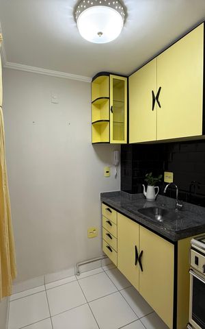 Studio à venda com 41m², 1 quarto e sem vaga Studio à venda com 41m², 1 quarto e sem vagaCozinha