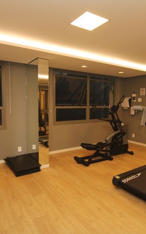 Studio para alugar com 23m², 1 quarto e sem vagaÁrea comum - Academia
