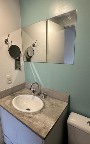 Apartamento para alugar com 78m², 2 quartos e 1 vagaBanheiro da Suíte