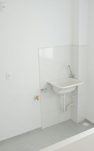 Apartamento à venda com 38m², 2 quartos e 1 vagaCozinha e Área de Serviço