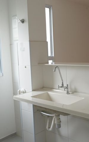 Apartamento à venda com 38m², 2 quartos e 1 vagaCozinha e Área de Serviço