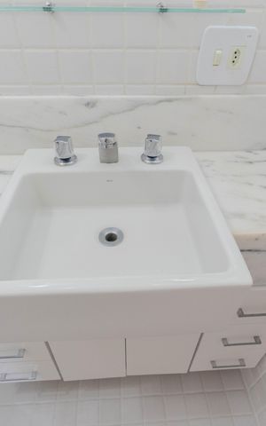Apartamento à venda com 47m², 1 quarto e 1 vagaBanheiro
