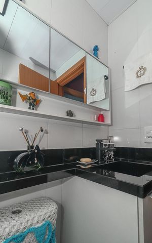 Apartamento à venda com 43m², 2 quartos e 1 vagaBanheiro