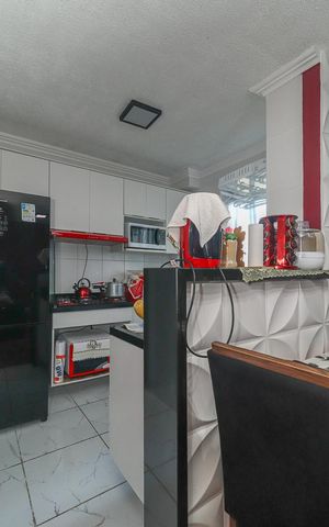 Apartamento à venda com 43m², 2 quartos e 1 vagaCozinha