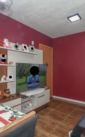 Apartamento à venda com 43m², 2 quartos e 1 vagaSala