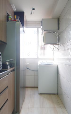 Apartamento à venda com 56m², 3 quartos e 1 vagaCozinha