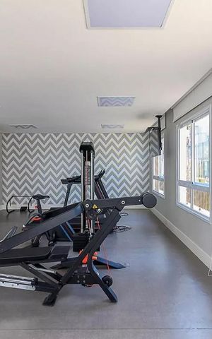 Apartamento à venda com 59m², 3 quartos e 1 vaga Apartamento à venda com 59m², 3 quartos e 1 vagaÁrea comum - Academia