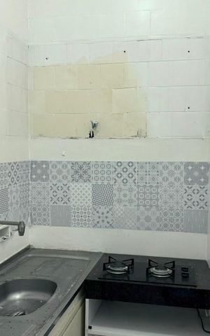 Studio à venda com 33m², 1 quarto e sem vaga Studio à venda com 33m², 1 quarto e sem vagaCozinha