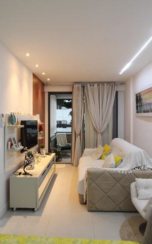Apartamento à venda com 63m², 2 quartos e 1 vagaSala
