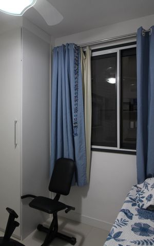 Apartamento à venda com 63m², 2 quartos e 1 vagaQuarto 1