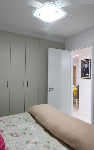 Apartamento à venda com 63m², 2 quartos e 1 vagaQuarto 2