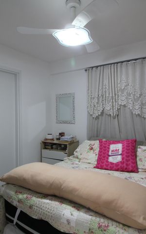 Apartamento à venda com 63m², 2 quartos e 1 vagaQuarto 2