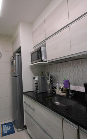 Apartamento à venda com 63m², 2 quartos e 1 vagaCozinha