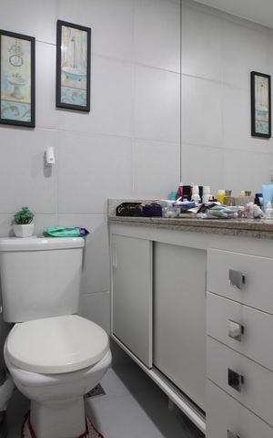 Apartamento à venda com 63m², 2 quartos e 1 vagaQuarto 2 - Suíte