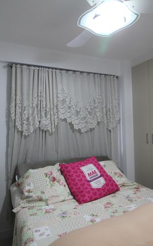 Apartamento à venda com 63m², 2 quartos e 1 vagaQuarto 2