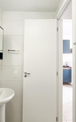 Apartamento para alugar com 36m², 2 quartos e sem vaga Apartamento para alugar com 36m², 2 quartos e sem vagaBanheiro