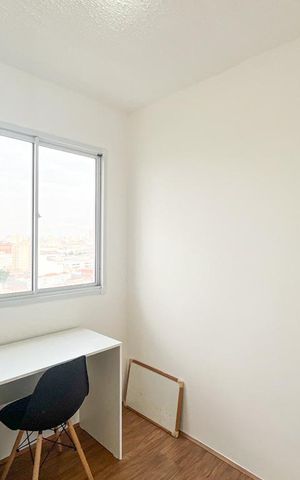 Apartamento para alugar com 36m², 2 quartos e sem vaga Apartamento para alugar com 36m², 2 quartos e sem vagaQuarto 2