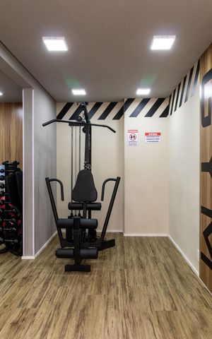 Apartamento para alugar com 36m², 2 quartos e sem vaga Apartamento para alugar com 36m², 2 quartos e sem vagaÁrea comum - Academia