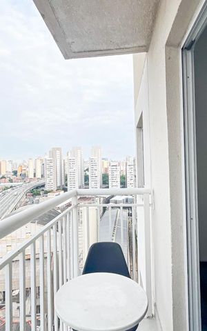 Apartamento para alugar com 36m², 2 quartos e sem vaga Apartamento para alugar com 36m², 2 quartos e sem vagaSacada