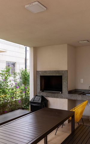 Apartamento para alugar com 36m², 2 quartos e sem vaga Apartamento para alugar com 36m², 2 quartos e sem vagaÁrea comum - Churrasqueira