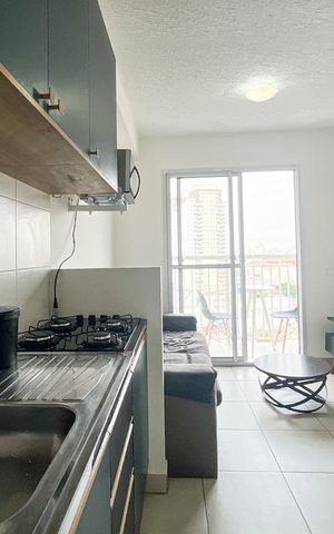 Apartamento para alugar com 36m², 2 quartos e sem vaga Apartamento para alugar com 36m², 2 quartos e sem vagaSala/Cozinha