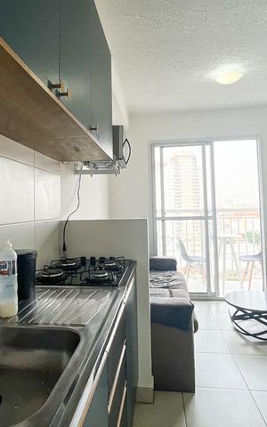 Apartamento para alugar com 36m², 2 quartos e sem vaga Apartamento para alugar com 36m², 2 quartos e sem vagaSala/Cozinha
