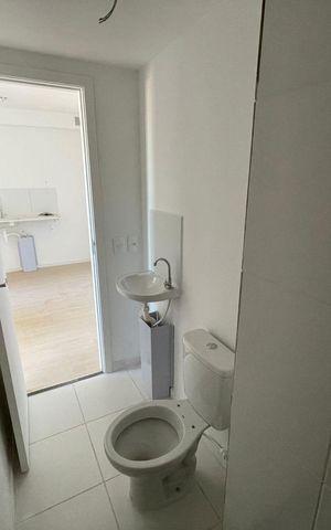 Apartamento à venda com 29m², 2 quartos e sem vaga Apartamento à venda com 29m², 2 quartos e sem vagaBanheiro