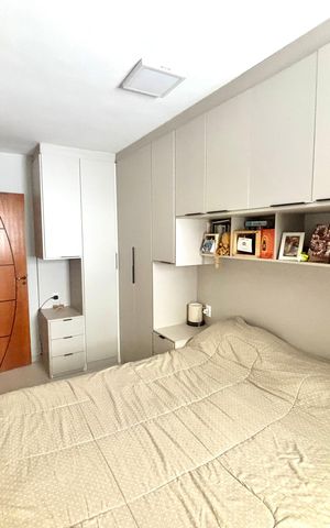 Apartamento à venda com 62m², 2 quartos e 1 vaga Apartamento à venda com 62m², 2 quartos e 1 vagaQuarto 1